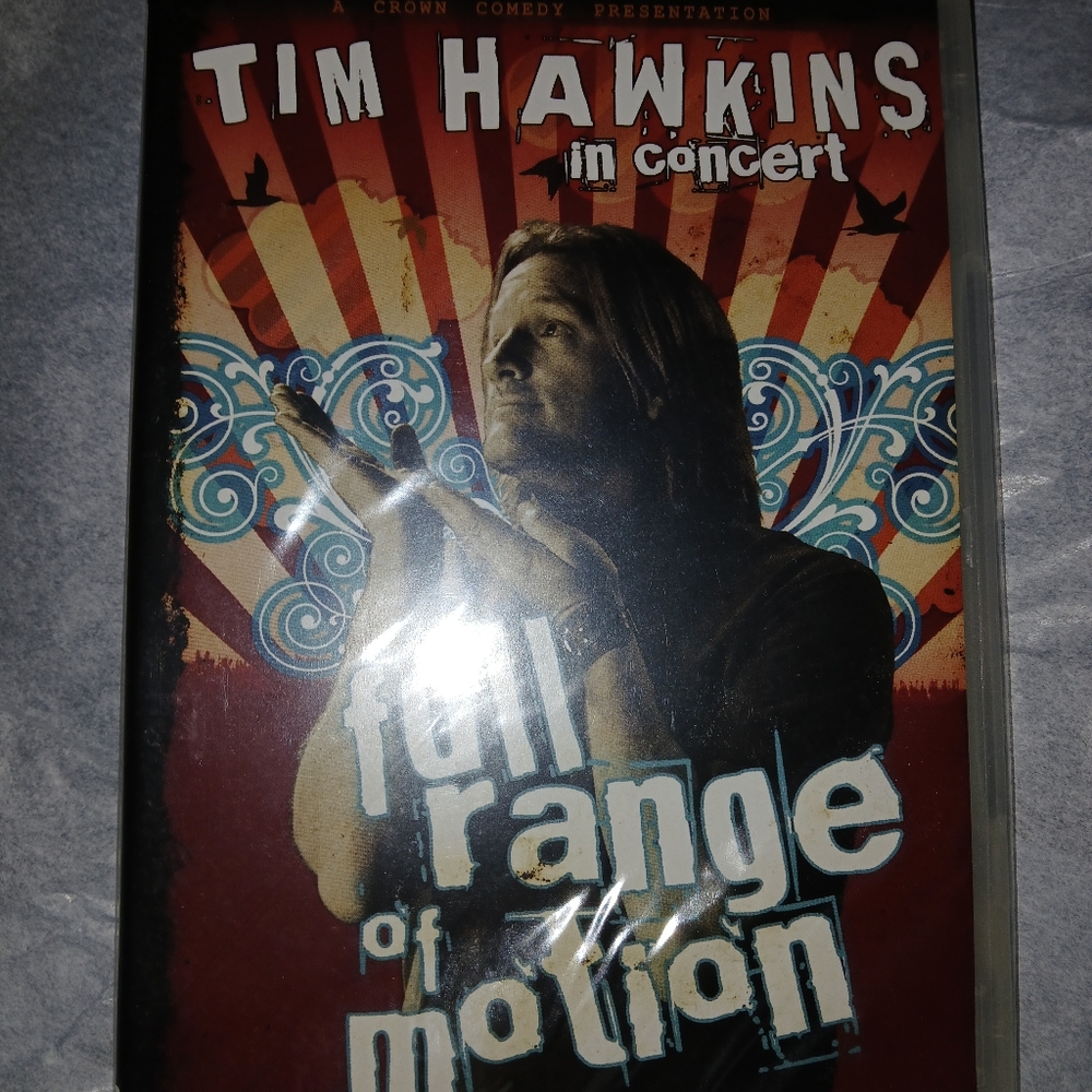 TIM HAWKINS IN CONCERT FULL RANGE OF MOTION (DVD, 2006) VERY GOOD CONDITION